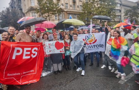Rainbow Rose, PES and Democratic Party together for EuroPride