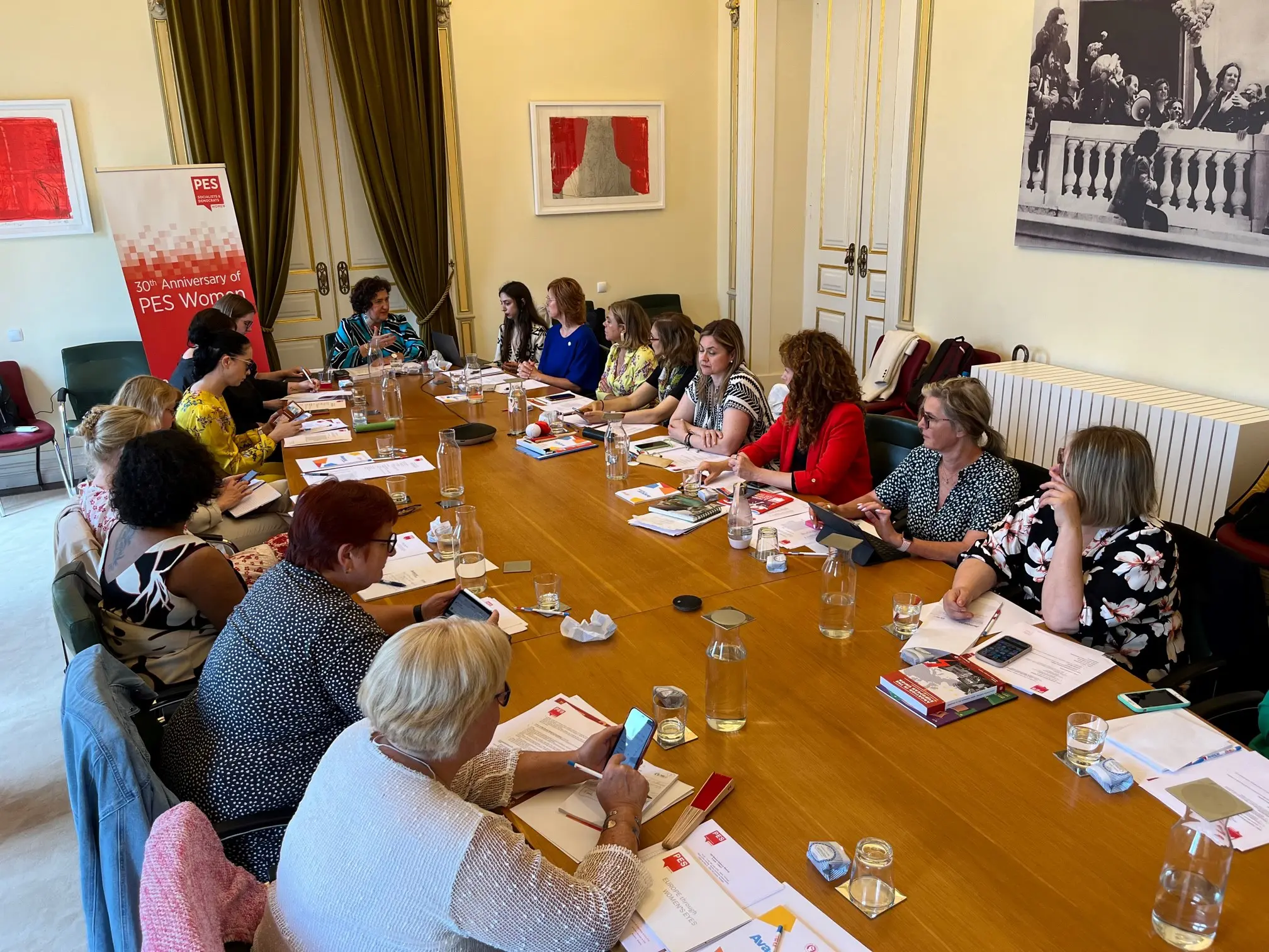 PES Women statutory meeting in Lisbon, Portugal